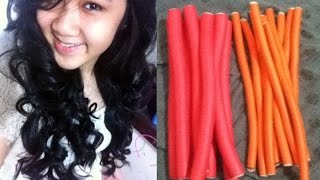 How To Curl Your Hair Using Bendy Rollers [upl. by Edana473]