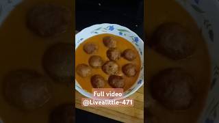 Bottlegaurd koftha laukikoftacurry bottlegaurd sorekai easyfoodtomakeathome yummy food recipe [upl. by Noiro]