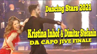 Dancing Stars 2021 Finale Kristina Inhof amp Dimitar Stefanin DA CAPO Jive zu „Livin’ la Vida Loca“ [upl. by Peadar]