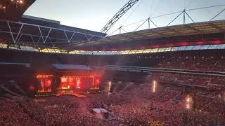 Highway to Hell by acdc LIVE  full house Wembley [upl. by Aneehsram]