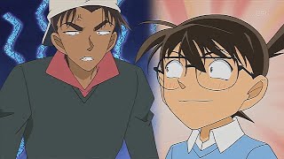 Detective Conan Collection Funny Scenes Detective Conan and Detective Heiji [upl. by Ahseka]