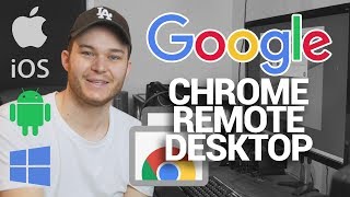 Control your PC with your Phone 😲 Chrome Remote Desktop how to setup guide [upl. by Zuliram]