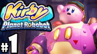 Kirby Planet Robobot PART 1  3DS Gameplay Walkthrough  Robobot Armor  Copy Abilities  Nintendo [upl. by Tselec662]