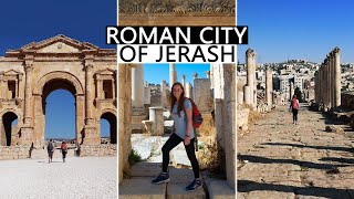 Ancient JERASH  Jordans Roman Ruins  Largest outside Italy [upl. by Llewkcor569]