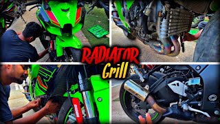 Finally Guys done 🤩KAWASAKI NINJA ZX10R 2024 EVOTECH RADIATOR GRILL❤️ ONLY ONE IN ROHINI [upl. by Onitnevuj579]