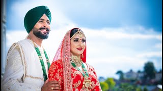 Aman amp Salina  Wedding Highlights 4K  Gravesend Gurdwara [upl. by Sev]