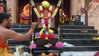 GURU POORNIMA 2024  SRI SATYANARAYANA POOJA  Live Sri Sharadamba Temple SVBF North Michigan [upl. by Idelson]