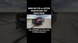 BMW M5 V10 vs ASTON MARTIN DBX 707 DRAG RACE [upl. by Emmett]