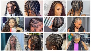 BRAIDS HAIRSTYLES For black women  Pinterest Inspired styles for 2025 [upl. by Connell]