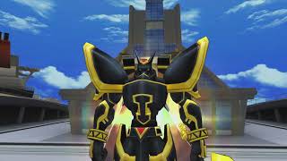 Alphamon Ouryuken X  Showcase Digimon Masters Online [upl. by Germayne700]