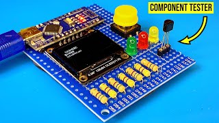 how to make electronic component tester using Arduino nano dfrobot [upl. by Ciapha]