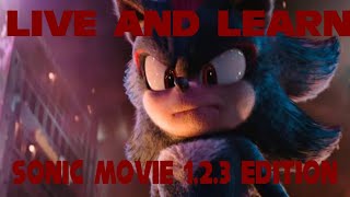 Live And Learn Sonic Movie 123 Edition  Cesar The Hengehog [upl. by Nonna807]