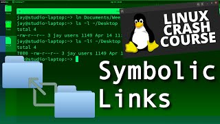 Linux Crash Course  Symbolic Links [upl. by Akenot177]