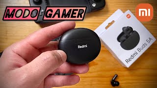 Redmi Buds 5A  Testei Modo gamer Review Vale a Pena [upl. by Sunderland152]