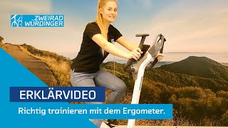 Wie trainiert man richtig mit dem Ergometer [upl. by Acceber]