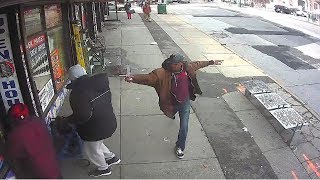 NYPD video shows terrifying moments before Brooklyn police shooting [upl. by Ysle]