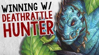 WINNING W DEATHRATTLE HUNTER  Constructed  The Boomsday Project  Hearthstone [upl. by Sidwohl]