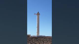 Der Leuchtturm mit Radar von Playa Blanca Lanzarote am 31102024 [upl. by Max]