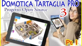 domotica tartaglia pro 3  si applica su impianti già esistenti pt 1 [upl. by Notelrac]