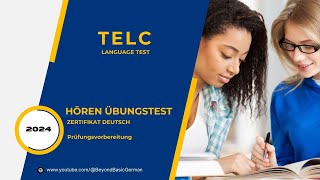 TELC B1 ZERTIFIKAT HÖREN 2024 Modelltest 05 [upl. by Norre]