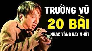 Trường Vũ Và 20 Bài Nhạc Vàng Chọn Lọc Hay Nhất Sự Nghiệp  Trường Vũ Nhạc Hải Ngoại Chọn Lọc [upl. by Eenalem]