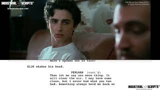 Classic Movie Scenes CALL ME BY YOUR NAME 2017  Dads  ScripttoScreen [upl. by Naanac]