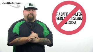 USSSA amp NSA Bat Standards for Slow Pitch  JustBatscom Buying Guide [upl. by Sheilah]