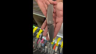 New Spyderco Techn 3 at Blade Show West 2024 [upl. by Lusty90]