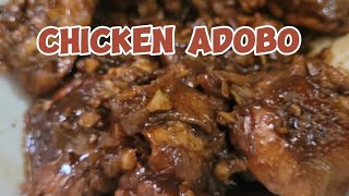 Delicious Chicken adobo  Chicken adobo recipe by Rechelquots Kitchen and family vlog Pinoy recipe [upl. by Zerep]