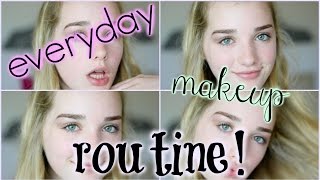 EVERYDAY MAKEUP ROUTINE  Avrey Ovard [upl. by Portia892]