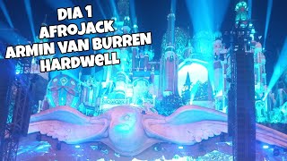 VLOG 01  TUDO O QUE ROLOU COM AFROJACK ARMIN VAN BURREN E HARDWELL  TOMORROWLAND BRASIL [upl. by Solegnave]