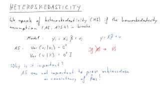 Heteroscedasticity Intro [upl. by Jacky]