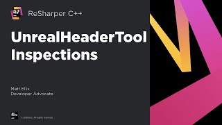 UnrealHeaderTool Inspections in ReSharper C for UnrealEngine projects [upl. by Nimra866]