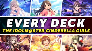 Competitive Deck For EVERY Class THE IDOLMSTER CINDERELLA GIRLS Shadowverse Evolve CP02 [upl. by Eimmit]