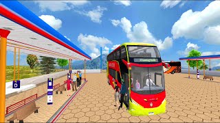 Bus Driving Bus Wala Game 3D Bus Simulator 2023  Android GamePlay [upl. by Michel21]