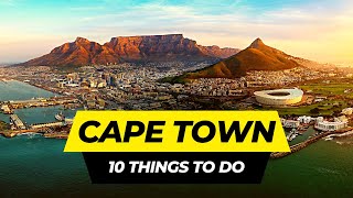 Top 10 Things to do in Cape Town 2024  Travel Guide [upl. by Race979]