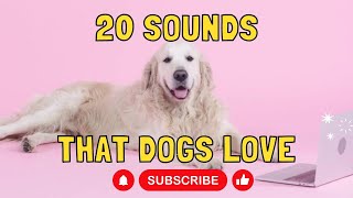 20 Sounds that Dogs Love [upl. by Iyre]