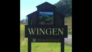 Wingen NSW Australia population only 327 famous for burning mountain from last 6000 years and also a [upl. by Ilhsa]