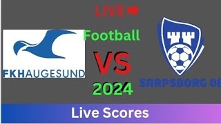 Haugesund Vs Sarpsborg 08 fotball live kamp i dag Målresultat  2024 [upl. by Leland819]