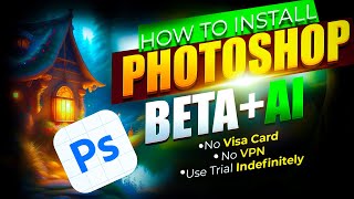 New Method How to Download Photoshop Beta for FREE  Generative Fill [upl. by Annoit]