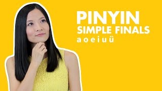 Learn Chinese Pinyin Lesson 1 Chinese Pinyin Simple Finals a o e i u ü Pinyin Vowels [upl. by Itak]