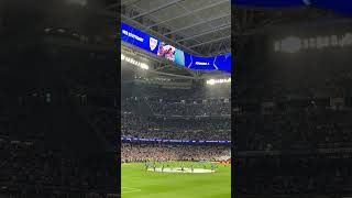 El himno de Madrid  1 Jornada de Champions football realmadrid championsleague mbappe [upl. by Renferd366]