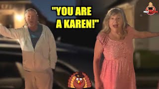 Karen Is NOT THANKFUL When A Neighbor Saves Her Dog  Best Freakouts [upl. by Krueger]