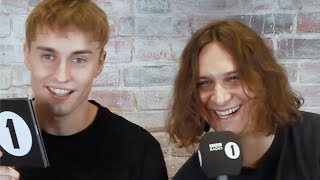 Sam Fender amp Dru Michael Complete Your Comments on BBC Radio 1 [upl. by Alec43]