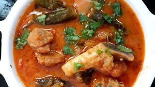 Bhendi gosh ka sherwa hyderabadi recipe [upl. by Amaleta144]