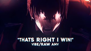 「THATS RIGHT I WIN」DEATH NOTE RELIGHTREWRITE「RAWVIBESTORYTELLING」4K SCRAP [upl. by Elvera]