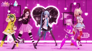 MMD The Vampire ft Hatsune Miku  Cover amp Music Video [upl. by Anomar]