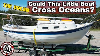 Can this Little Sailboat Cross Oceans  FULL TOUR  Skipper 20 Sailboat Restoration Ep49 [upl. by Alisha797]