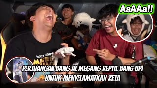 bang Upi nyuruh AL pegang reptil peliharaanya untuk kartu zeta [upl. by Heady]