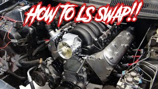 HOW TO LS SWAP ANY VEHICLE LS Swap Basics and Cost [upl. by Ailama343]